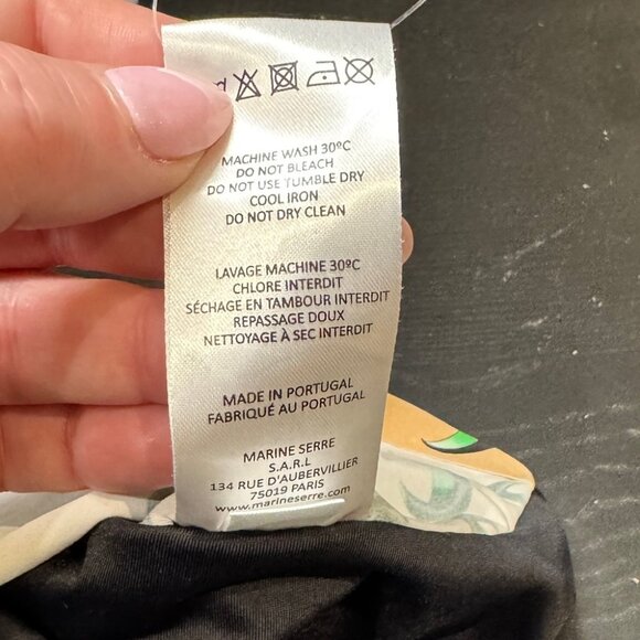 Marine Serre Half Moon Wrap Top size L - Picture 13 of 13